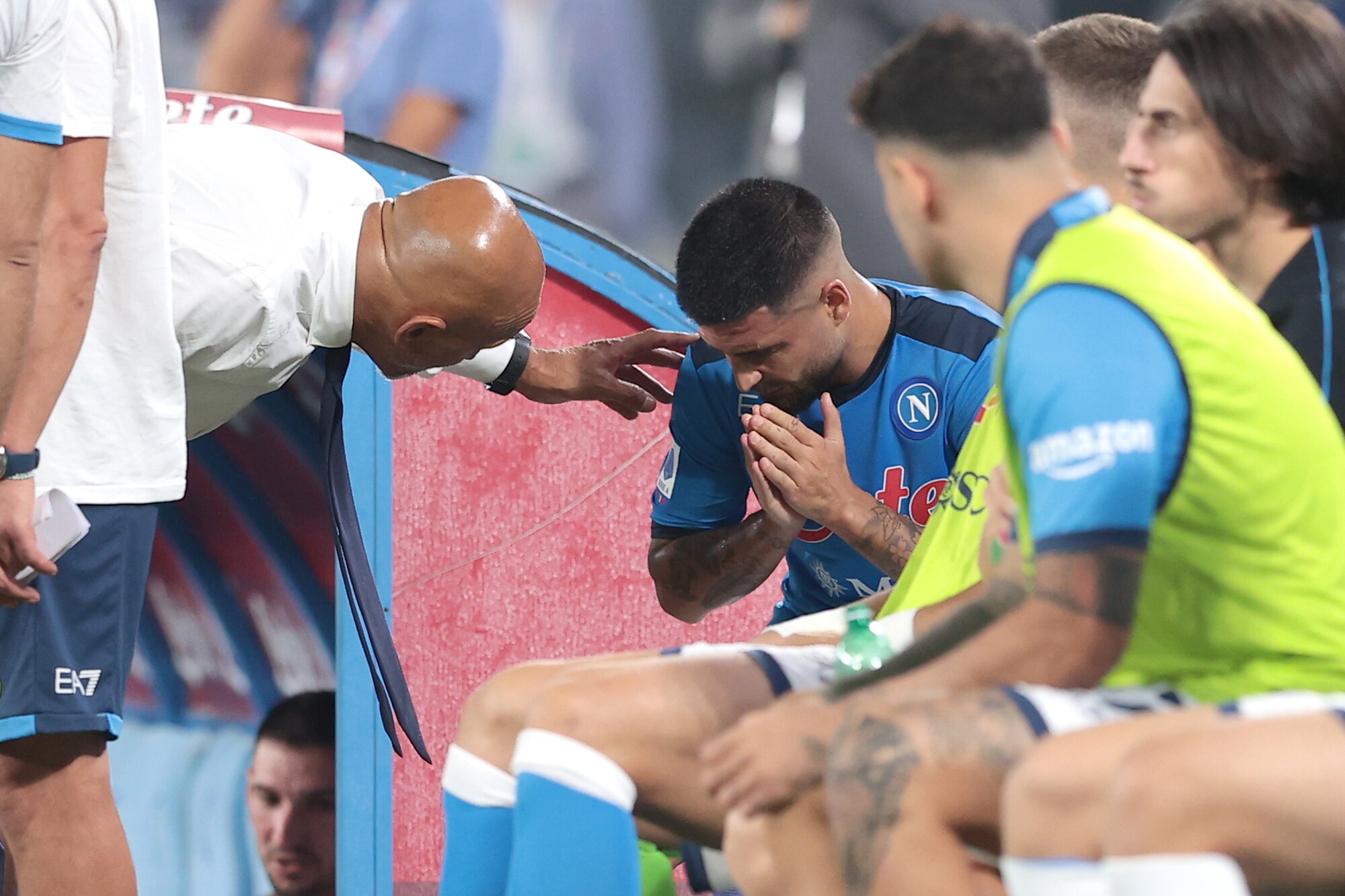 Napoli, per Insigne trauma contusivo al ginocchio destro