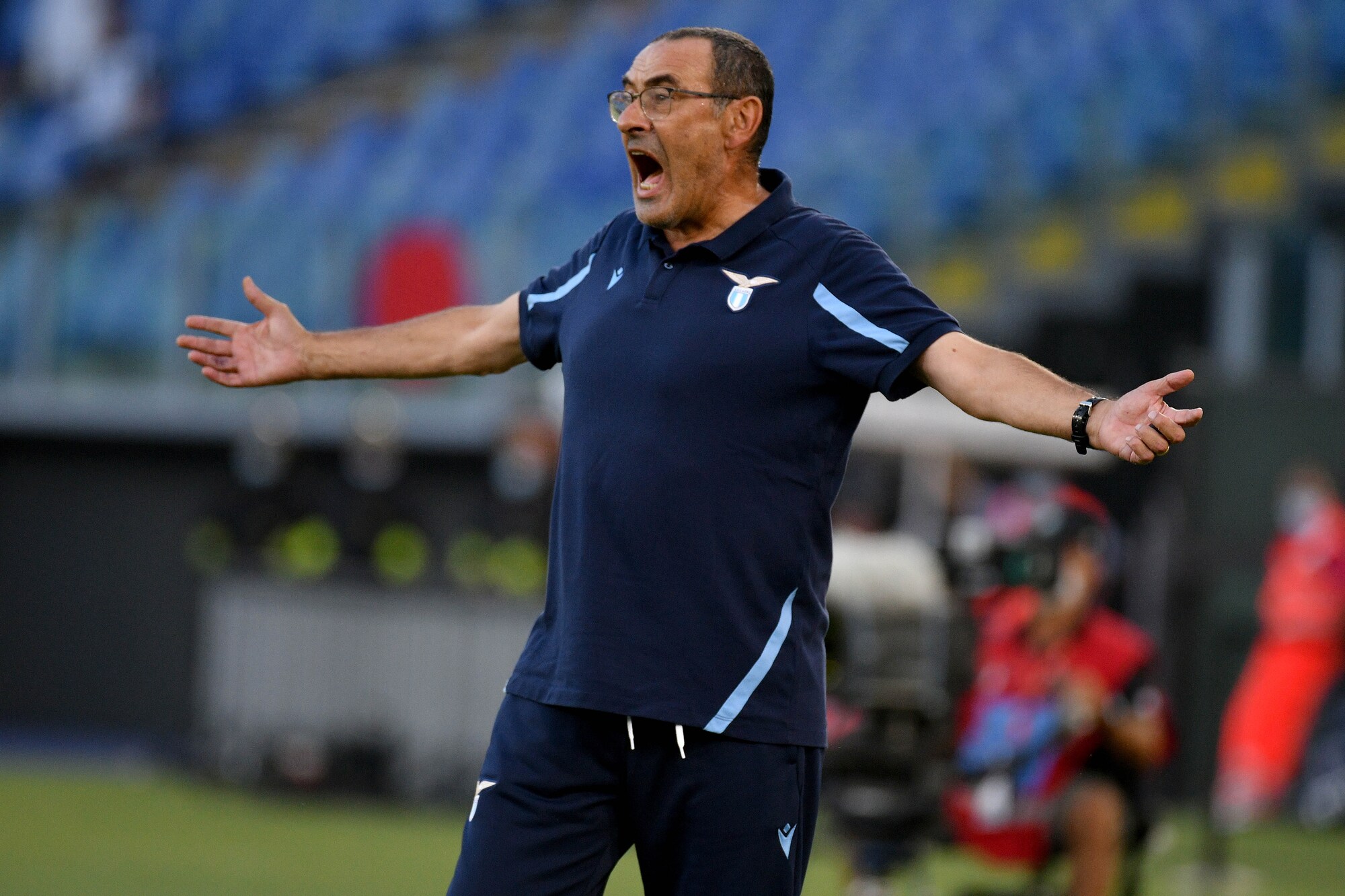 Sarri: “Immobile sta bene. Ecco cosa manca alla mia Lazio“