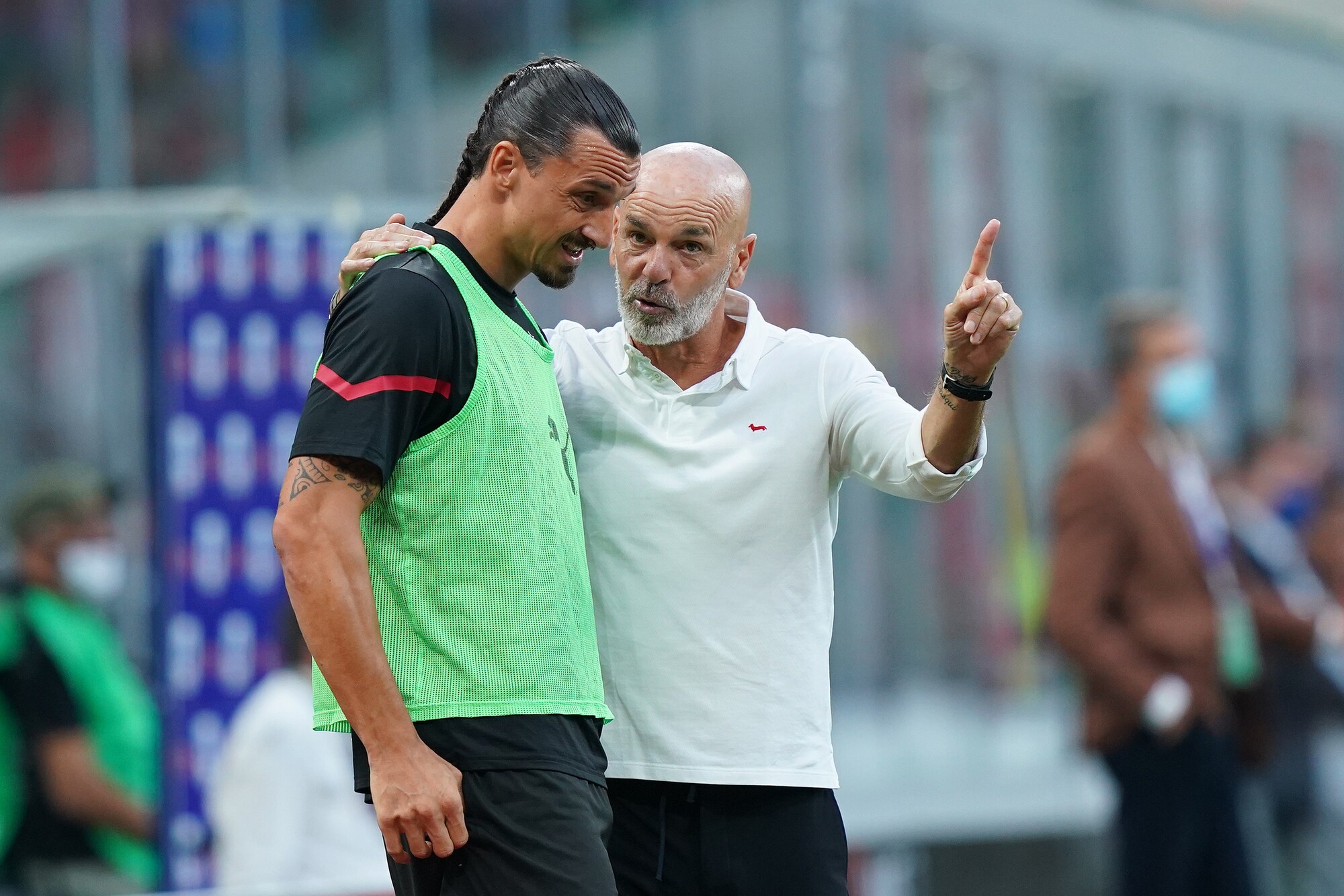 Milan, Pioli su Ibra: “Da quando c'è lui non entro nello spogliatoio“