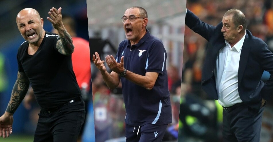 La Lazio e il girone degli allenatori: Sarri sfida Terim-Sampaoli