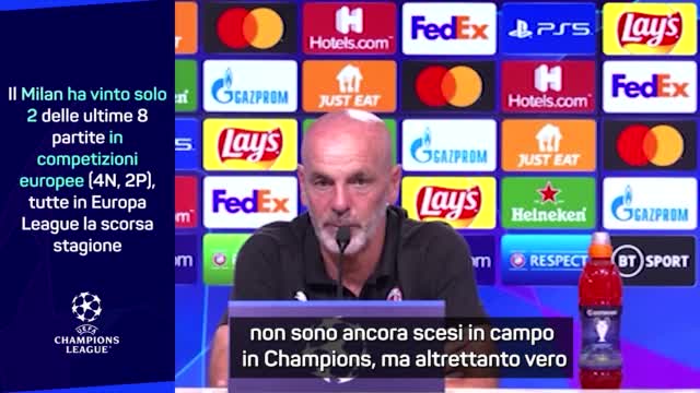 Pioli vede Anfield: "In Champions grazie alle nostre idee"