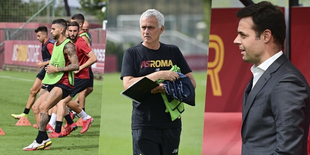 Mourinho studia la Roma anti Cska Sofia e Tiago Pinto osserva