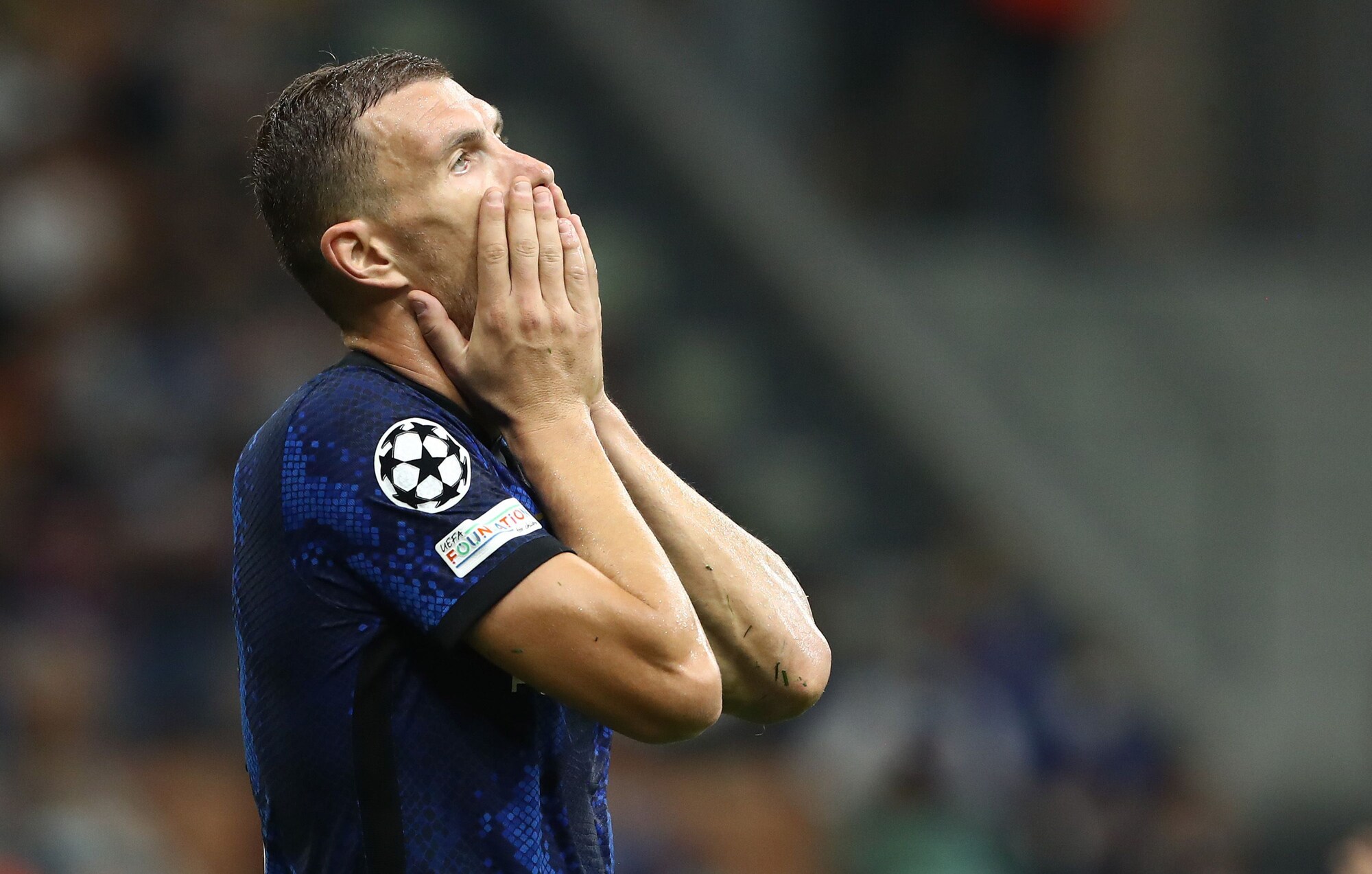 Dzeko deluso: “L'Inter meritava di più, non si poteva perdere“