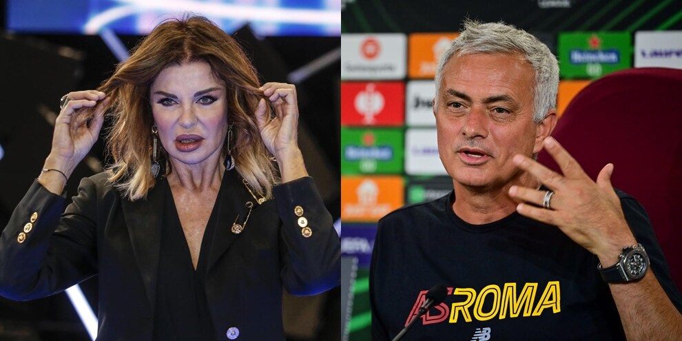 Alba Parietti nega il flirt con Mourinho ma...