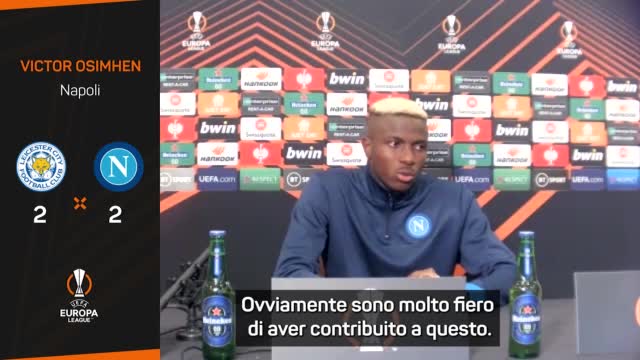 Il mattatore Osimhen: "Il mister è stata la nostra vera forza"