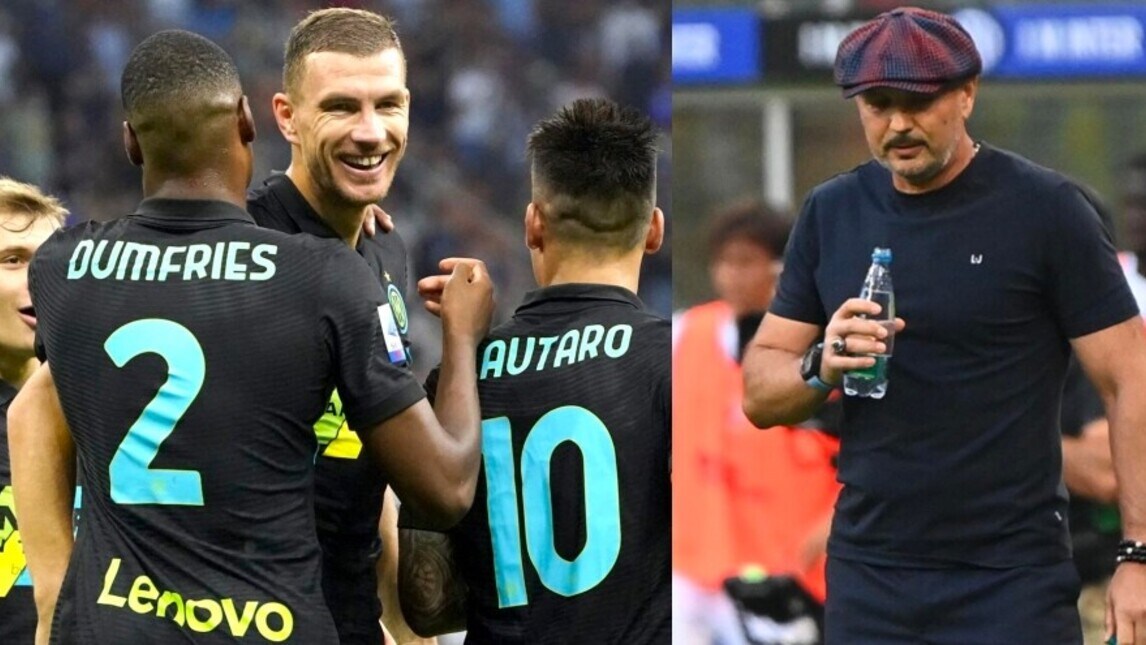 L’Inter travolge il Bologna: doppio Dzeko nel 6-1 a Mihajlovic