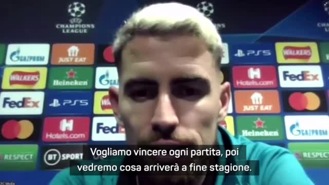 La carica di Jorginho: "Vogliamo vincere tutto con Lukaku"