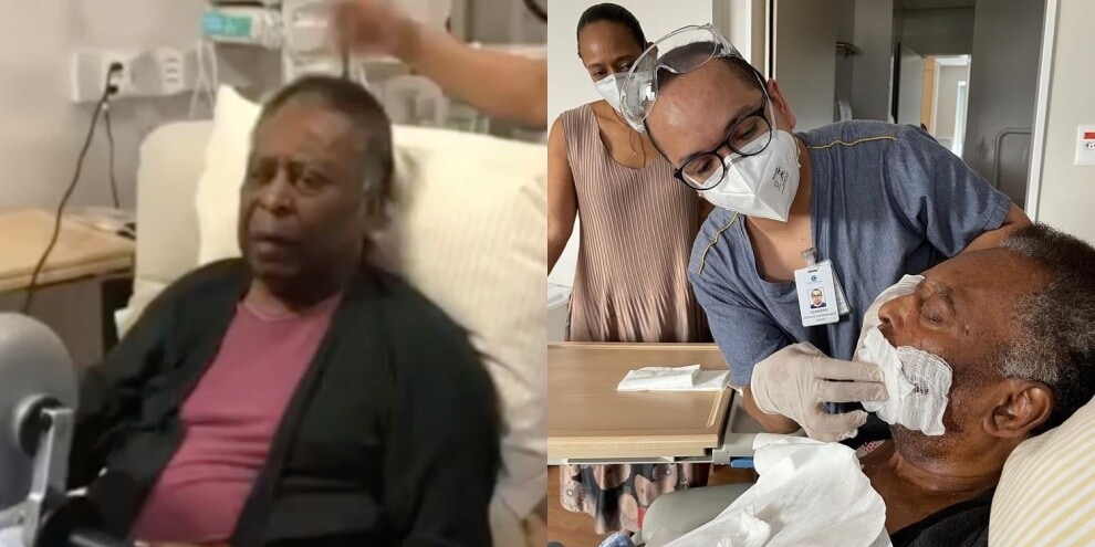 Pelé in diretta dall'ospedale in Brasile: la situazione
