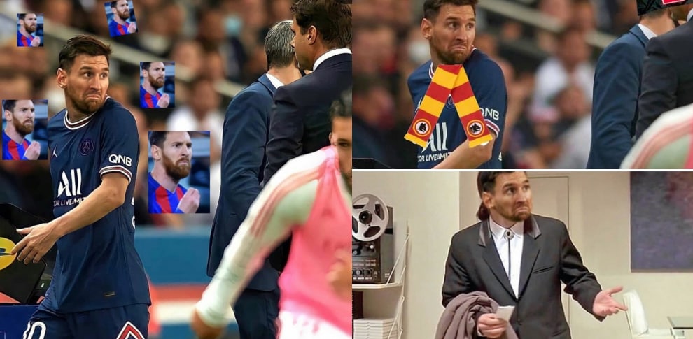 Messi sostituito da Pochettino: l'espressione scatena le ironie social