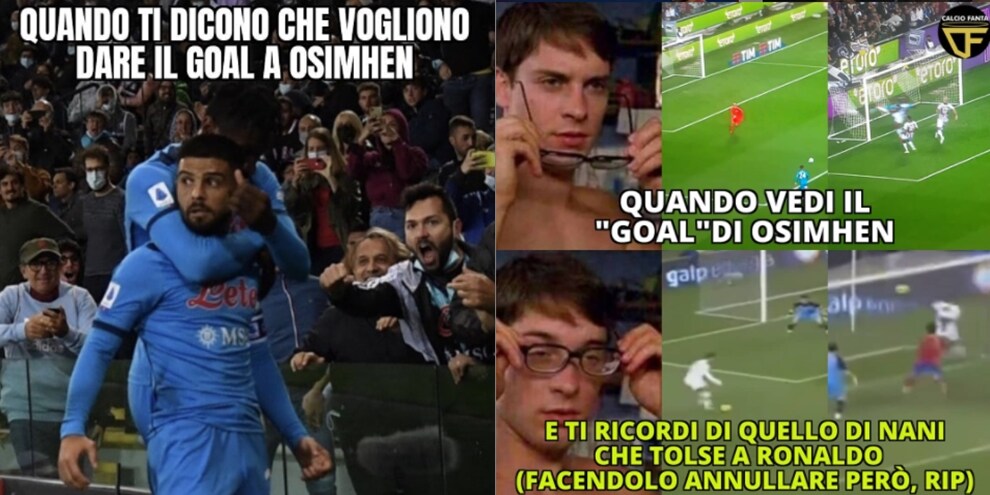 Il Napoli vince e vola al primo posto in classifica. I social si scatenano FOTO