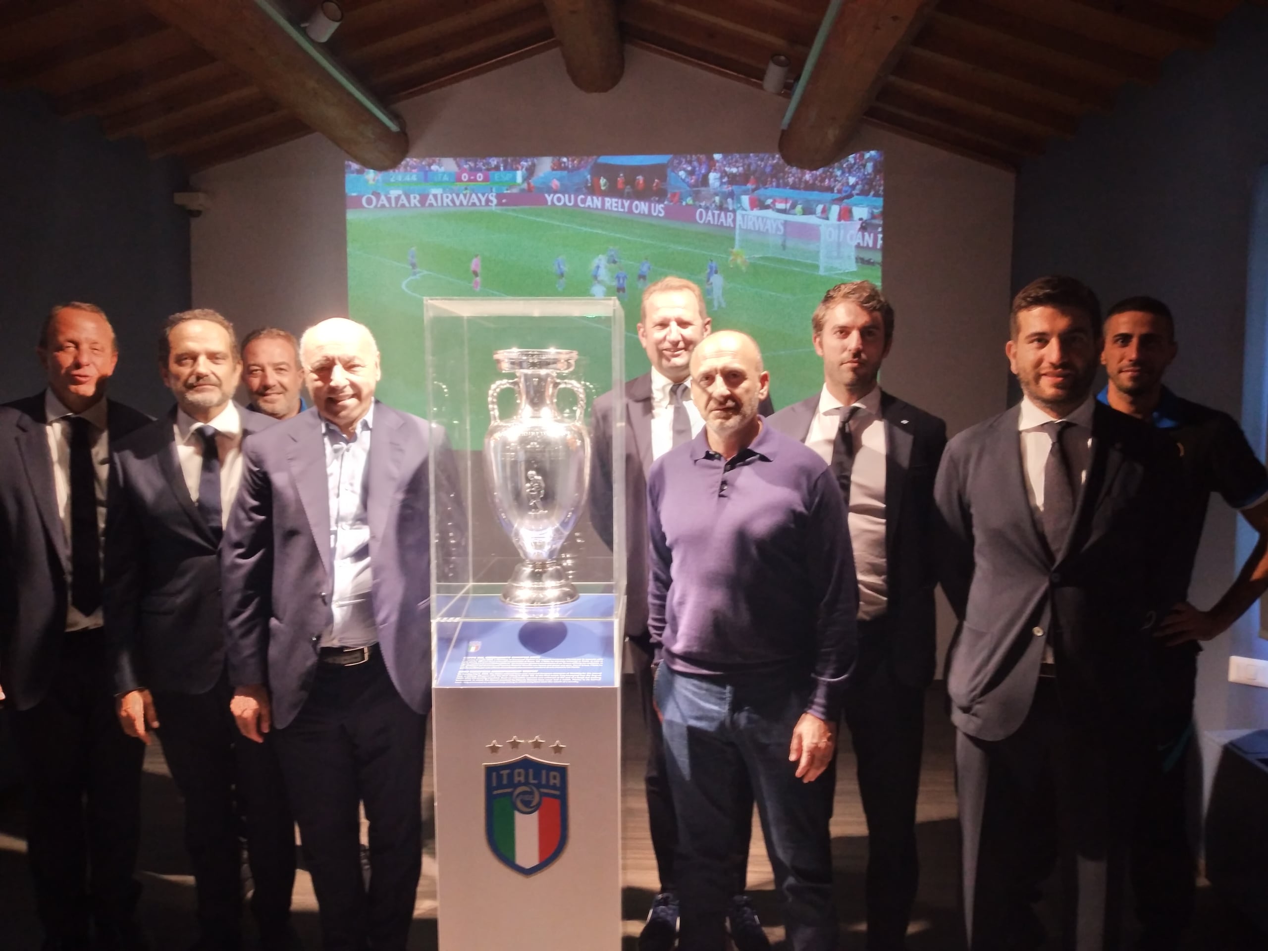 L’Inter visita il Museo del Calcio di Coverciano