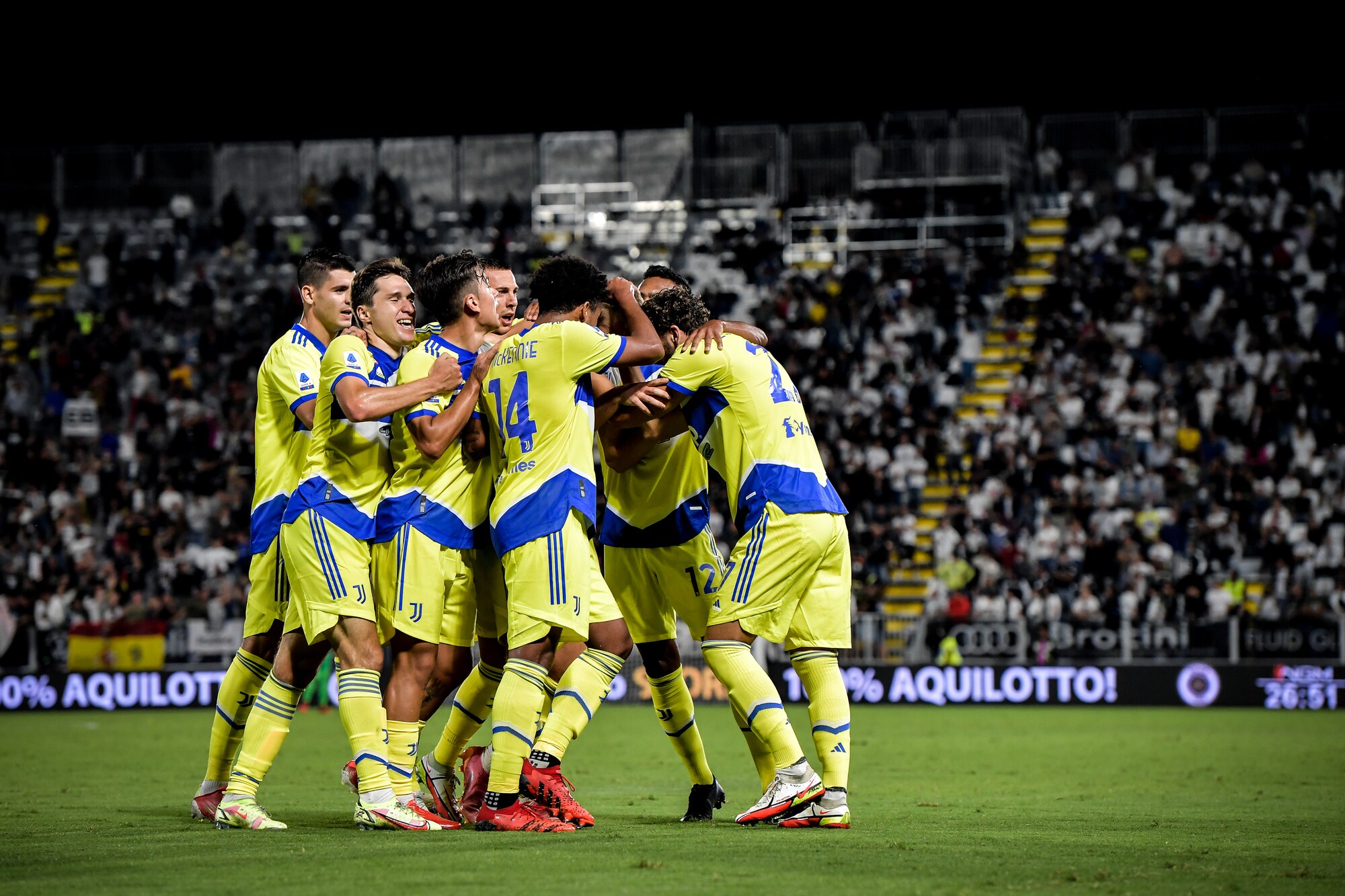 Spezia-Juve 2-3: tabellino, statistiche e marcatori
