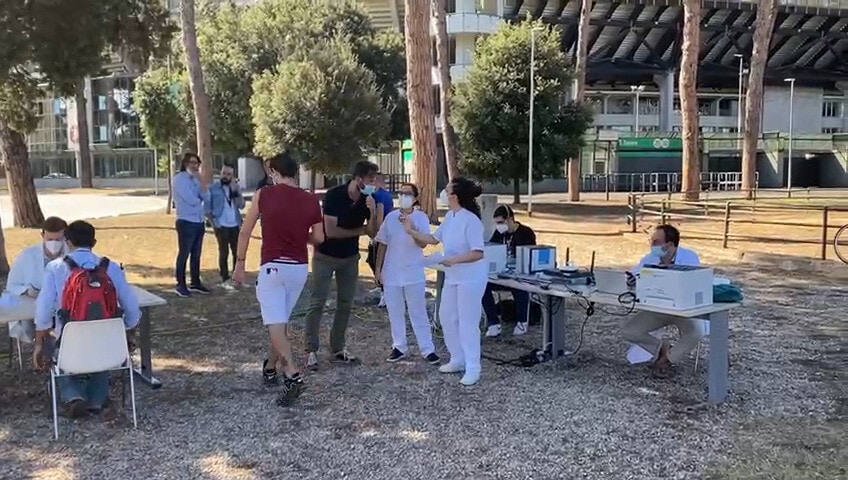 La Roma promuove i vaccini: oggi all’Olimpico la somministrazione di Moderna