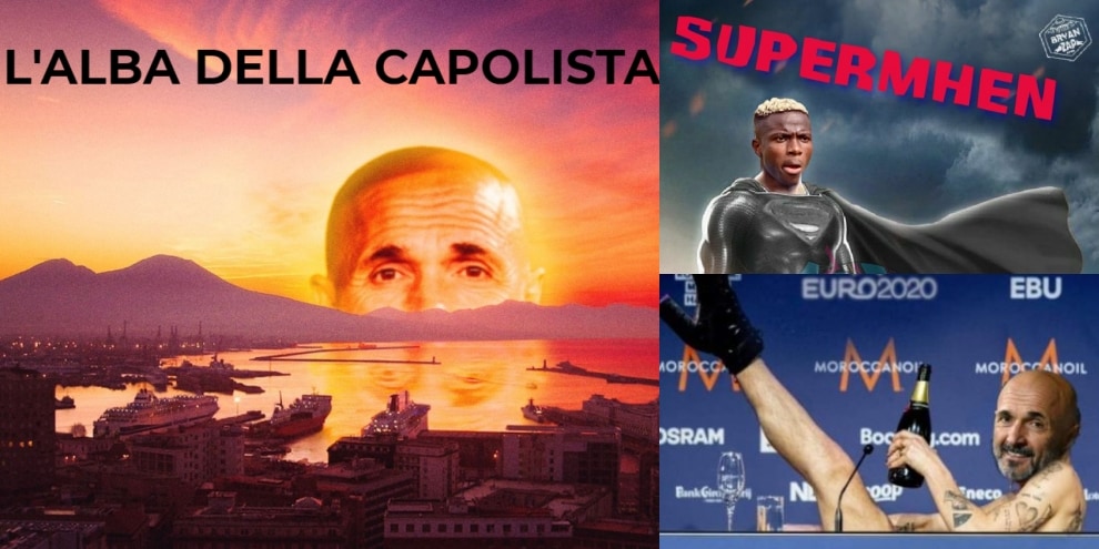 "Dawn of the leaders": the web is unleashed after the Napoli victory