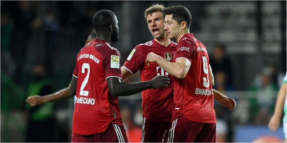 Bundesliga, Bayern Monaco da solo in testa: 3-1 al Greuther