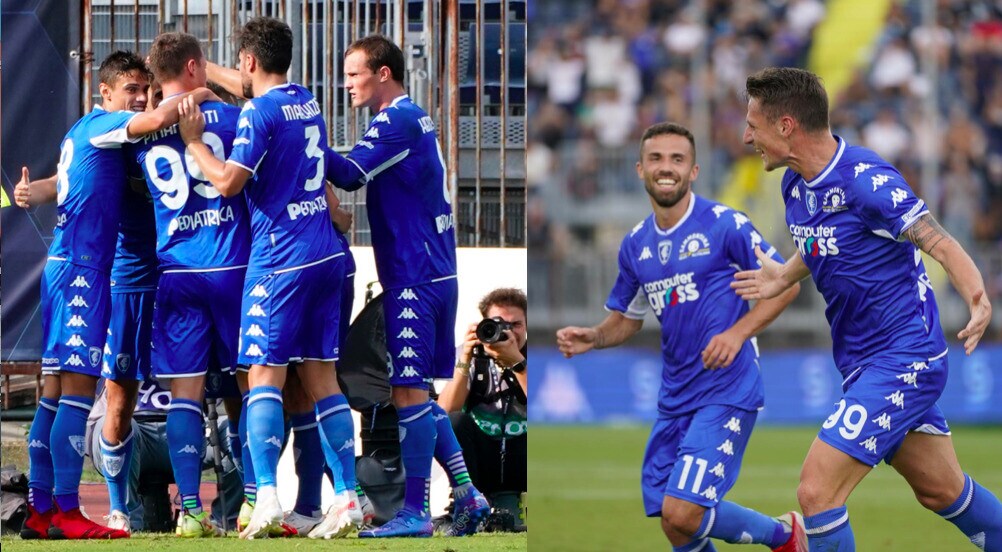 Empoli show, che poker al Bologna: in gol anche Pinamonti