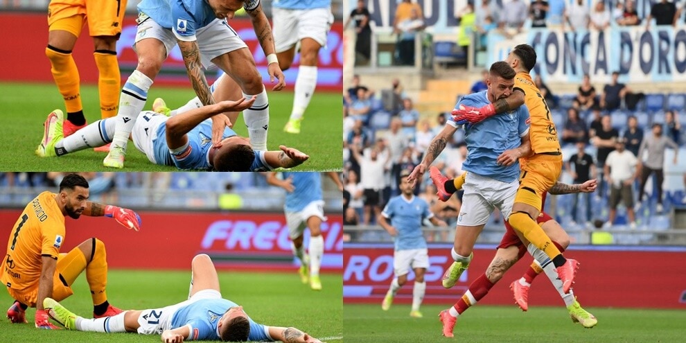 Lazio-Roma, Milinkovic fa 1-0: che paura lo scontro con Rui Patricio