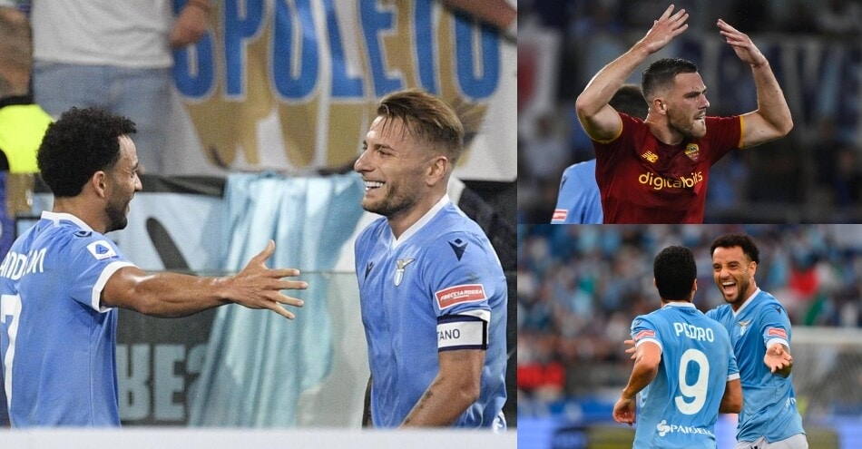 Lazio, festa nel derby: Roma battuta 3-2