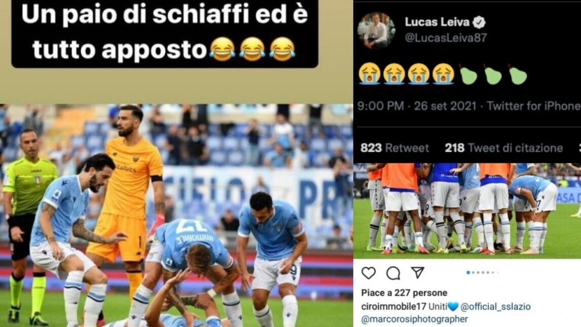 Lazio, festa derby sui social: tutti i messaggi dopo la vittoria