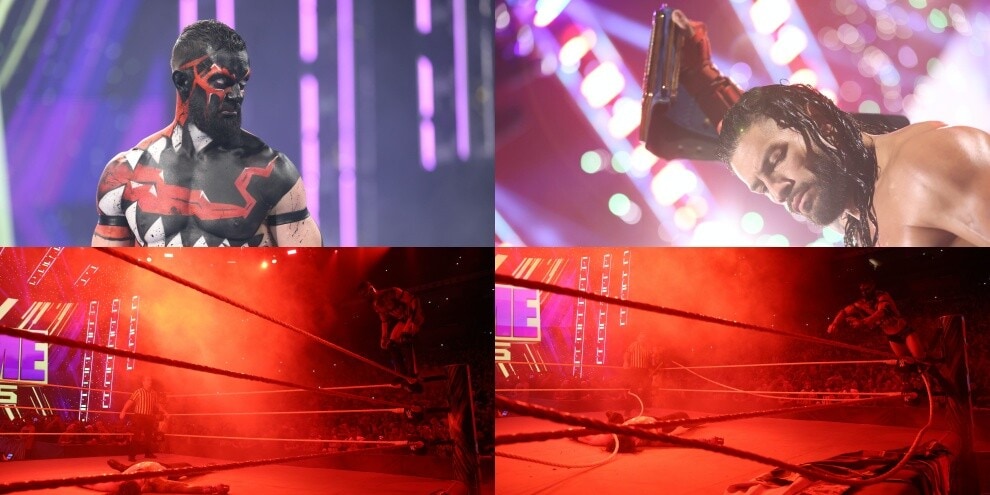 WWE Extreme Rules 2021, Bálor tradito da una corda rotta