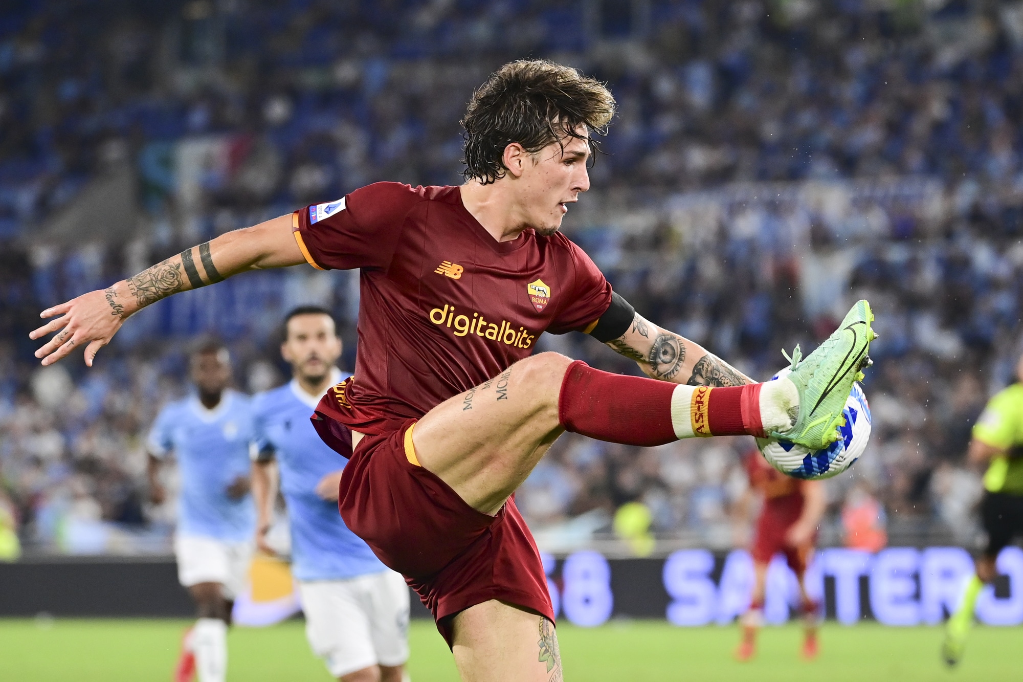 Roma, Zaniolo rischia la squalifica per il gestaccio dopo il derby