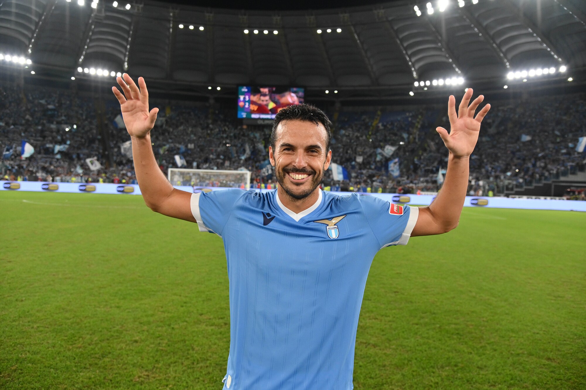 Lazio, Pedro l’uomo in più: dati super nel derby