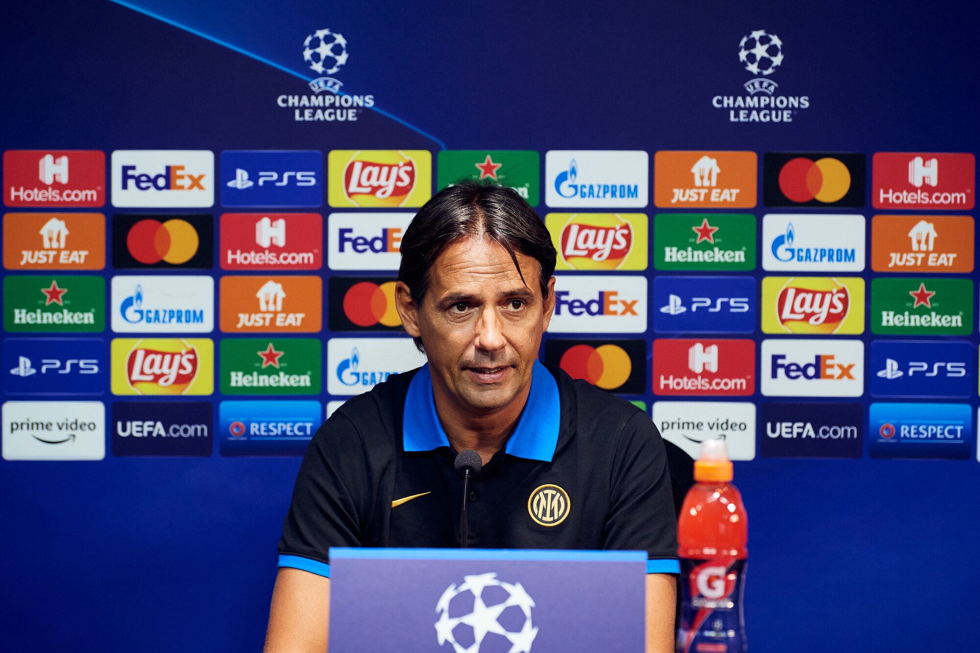 Inzaghi: “Lo Shakhtar di De Zerbi gioca come il Sassuolo“