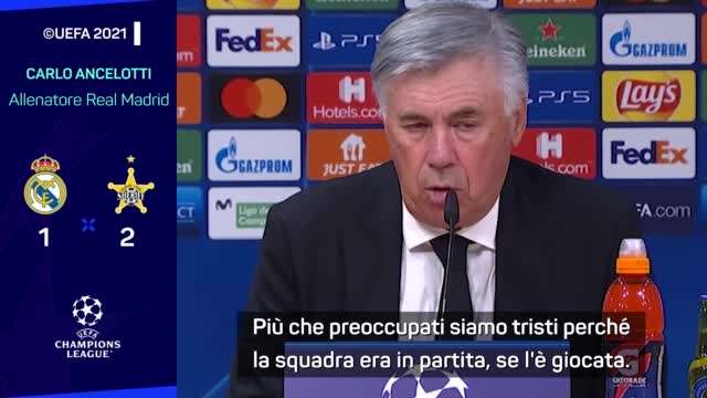 Ancelotti incredulo: "Difficile spiegare il ko con lo Sheriff"