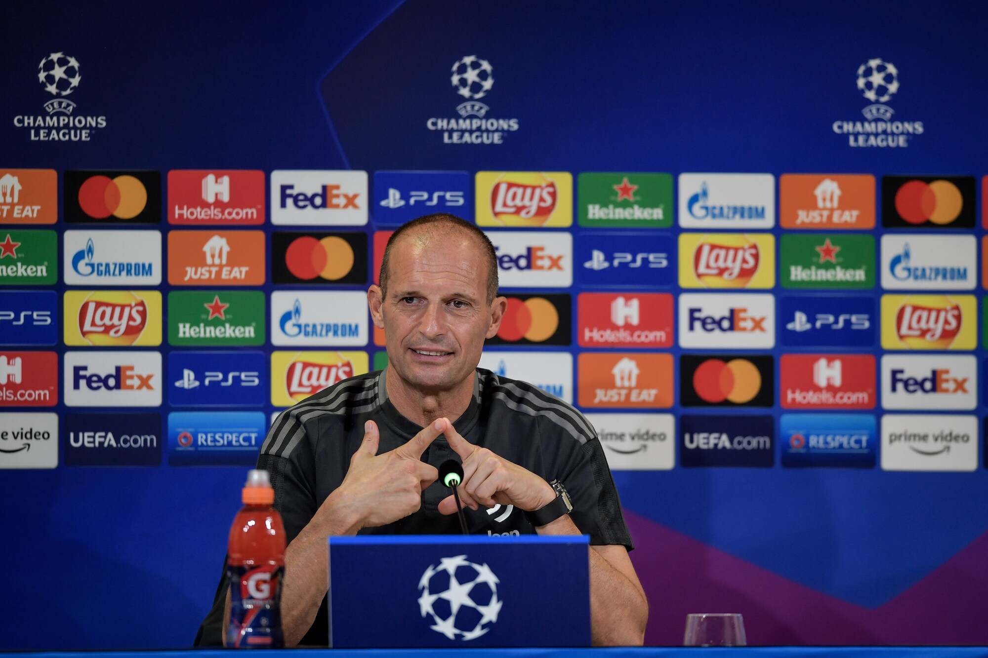 Juve, i convocati di Allegri per il Chelsea
