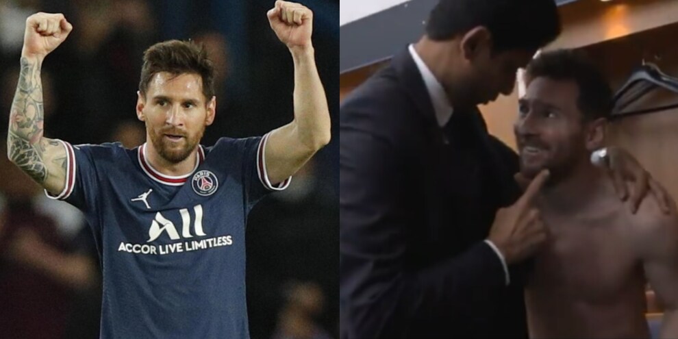 Messi e la frase sussurrata dal presidente del Psg negli spogliatoi