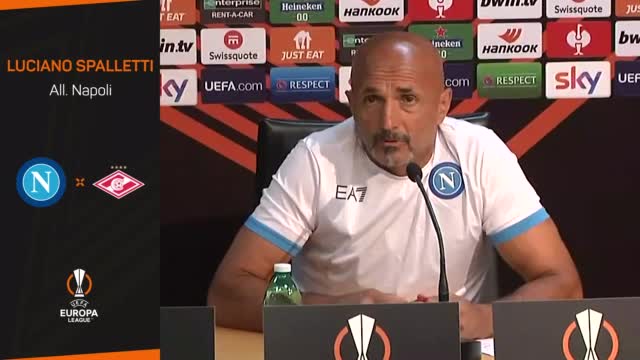 Spalletti: "Bene la confidenza, ma che non diventi presunzione"