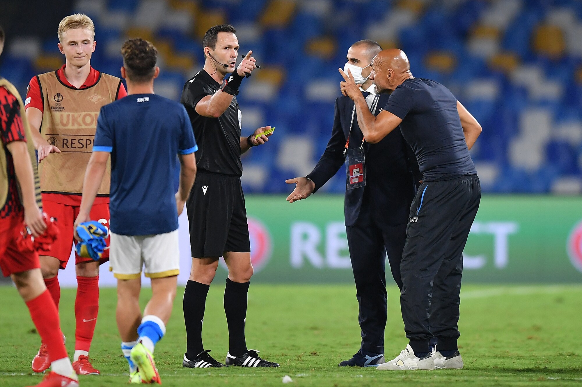 Moviola Napoli-Spartak Mosca: Kruzliak sbaglia tutto
