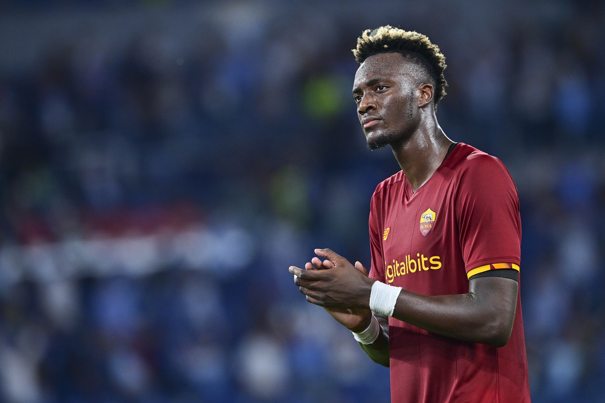 Rice prende in giro Abraham: “Ecco Tammy Totti, si sente già il dio di Roma!”