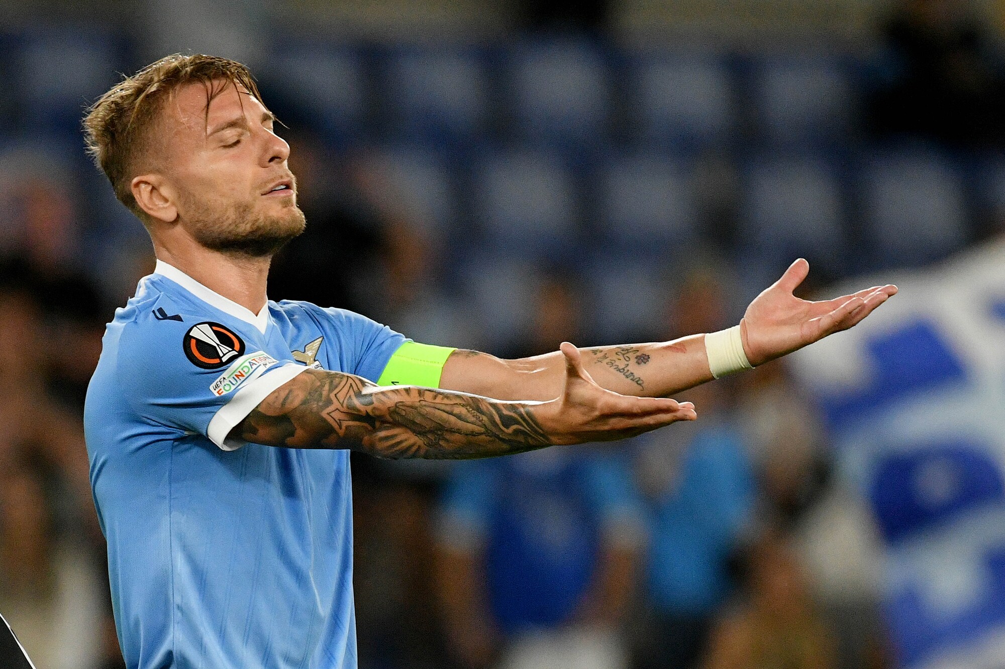 Lazio, comunicato sulle condizioni di Immobile