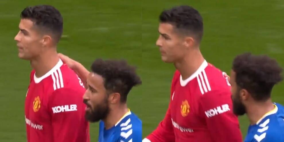 Come rosica Cristiano Ronaldo: il gesto di rabbia con Townsend