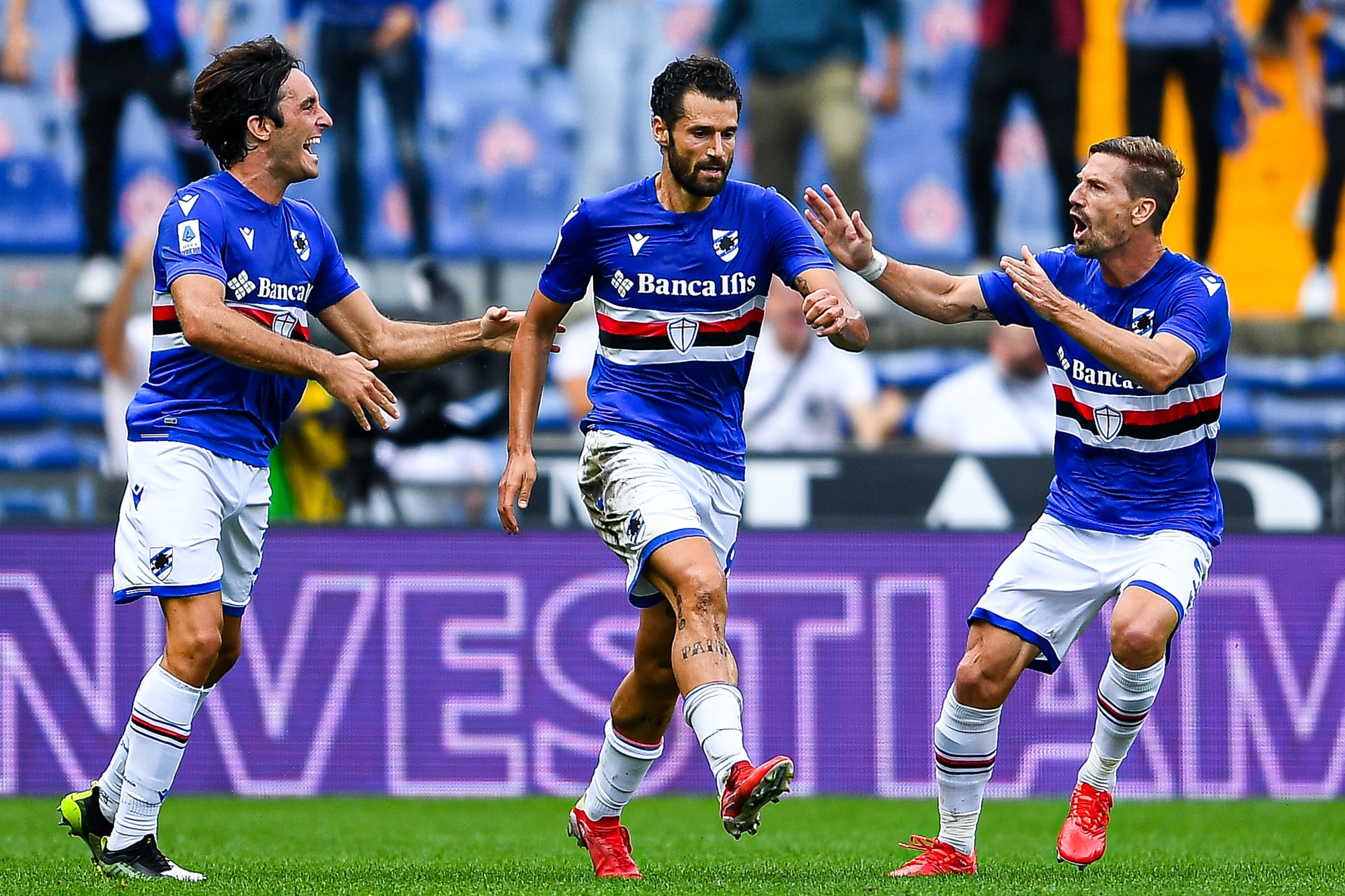 Candreva, l’eurogol non basta: Samp raggiunta dall’Udinese