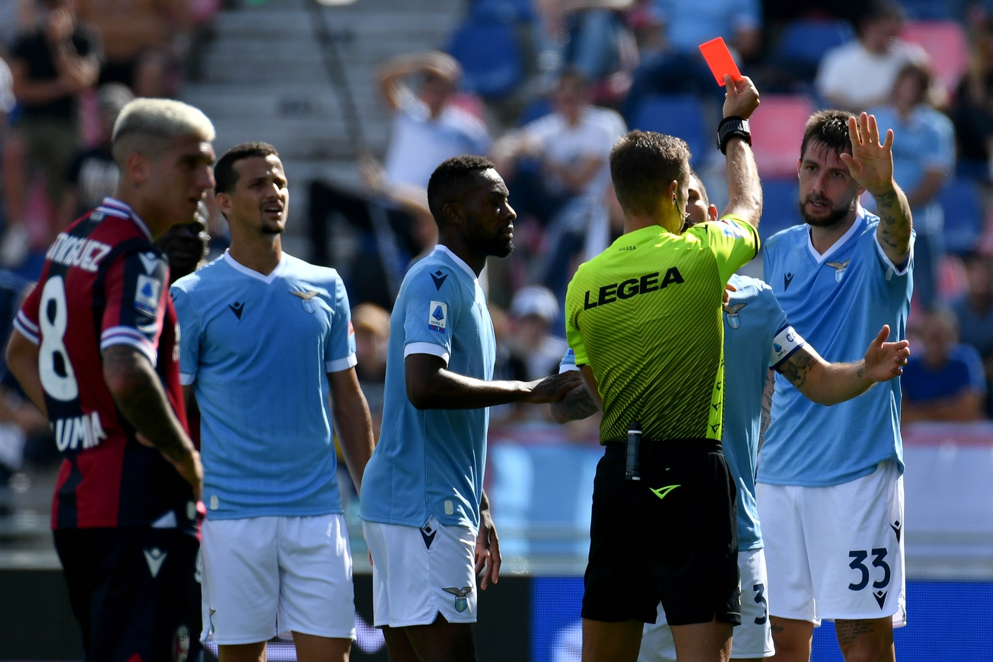 Lazio, batosta Acerbi: due turni di squalifica