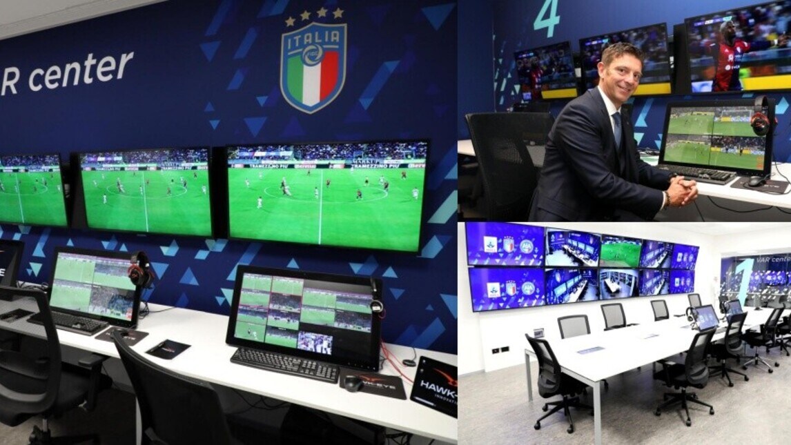 Il nuovo centro Var della Lega di Serie A: ecco com'è