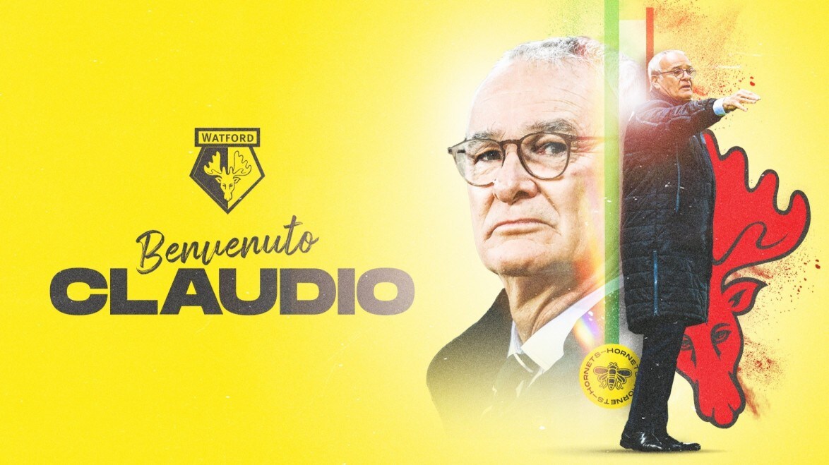 Watford, ufficiale Claudio Ranieri: l'ex Chelsea e Leicester torna in Premier