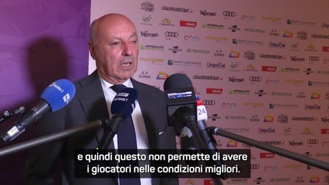 Marotta ammonisce la Lega: "Contro la Lazio gara sarà condizionata"