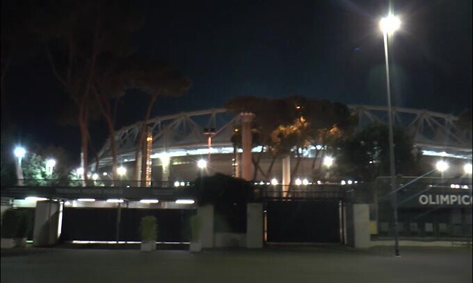 Roma, attesa per il pienone all'Olimpico