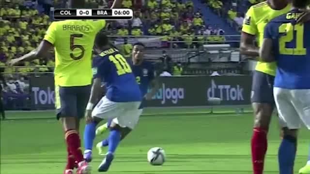 Neymar non basta, Colombia-Brasile 0-0