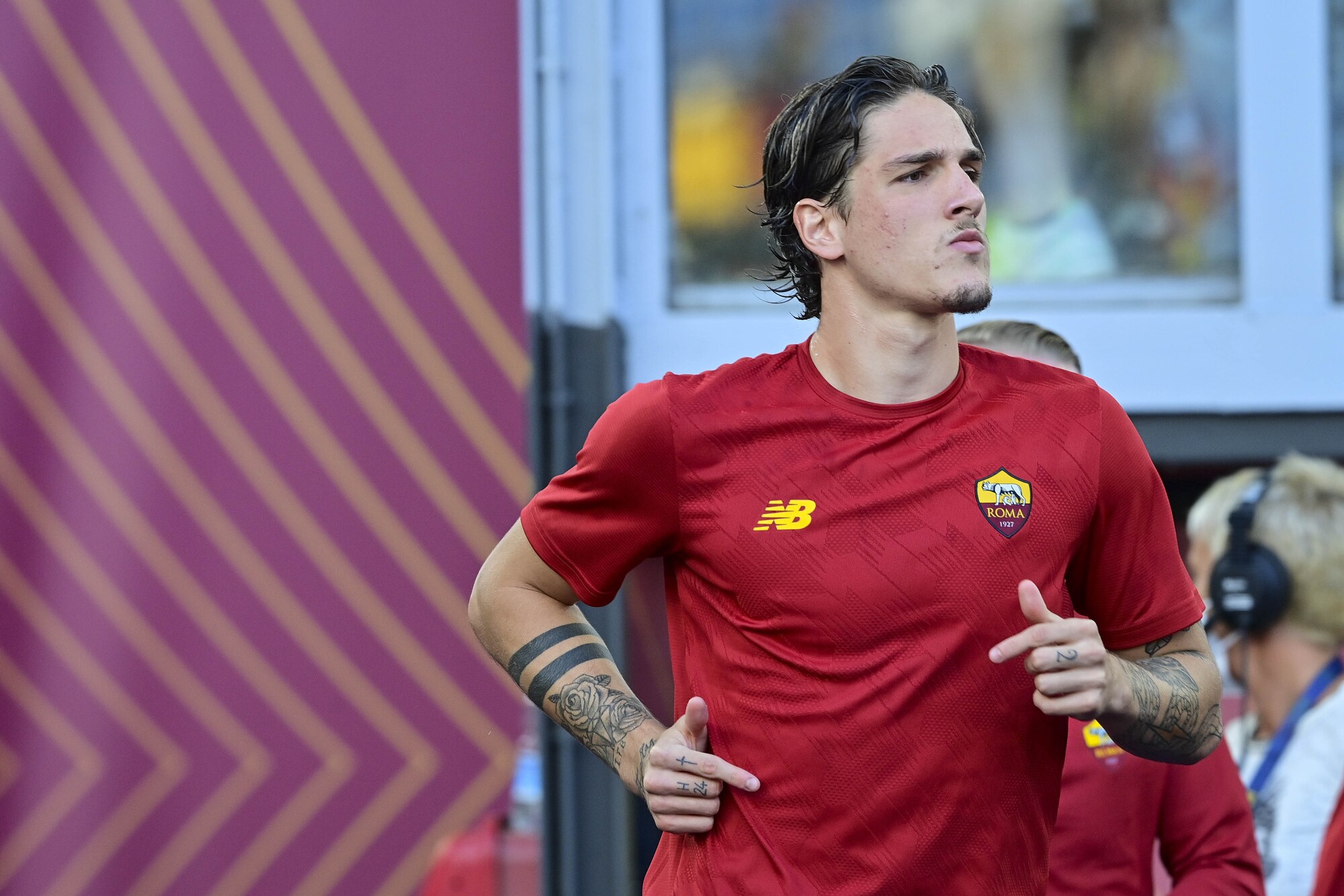 Roma, buone notizie: Zaniolo in gruppo punta la Juve