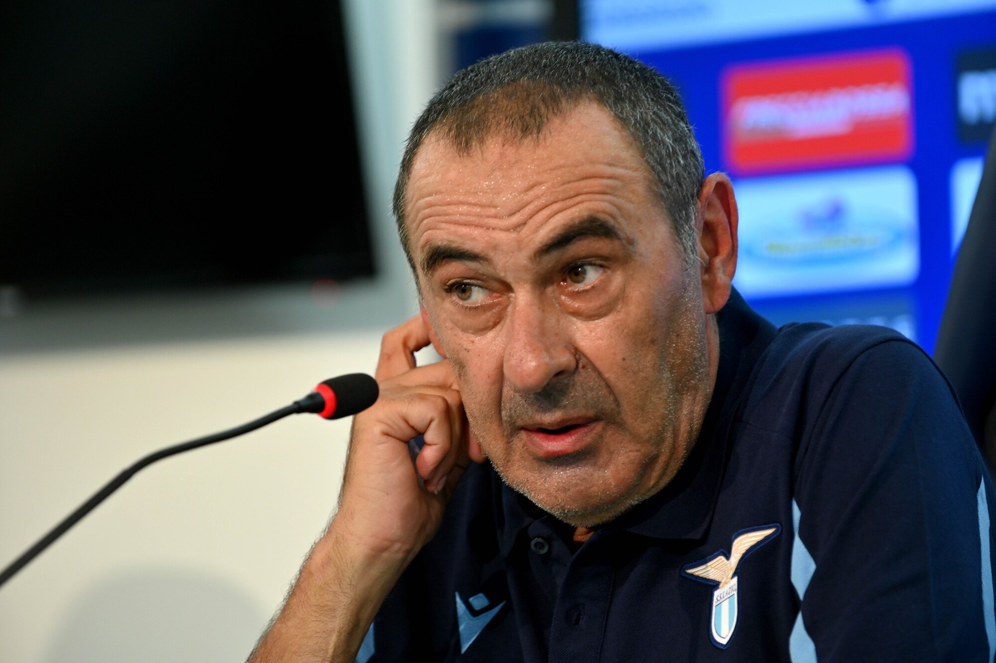Lazio-Juve, Sarri: “Diamo tutto! Rinnovo? Decide Lotito...“
