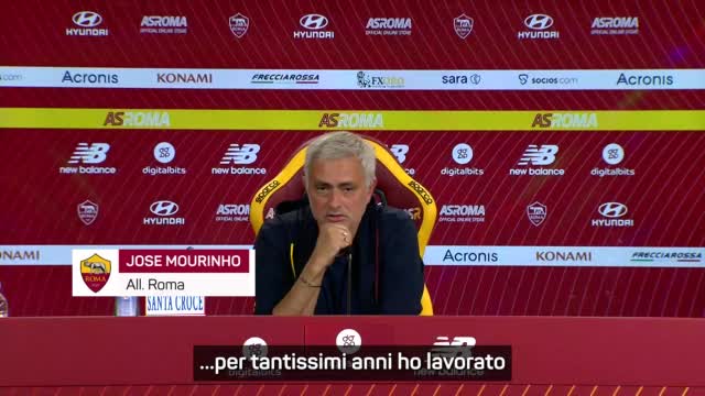 Mourinho: "Il Newcastle? Un forte legame ma sono felice alla Roma"