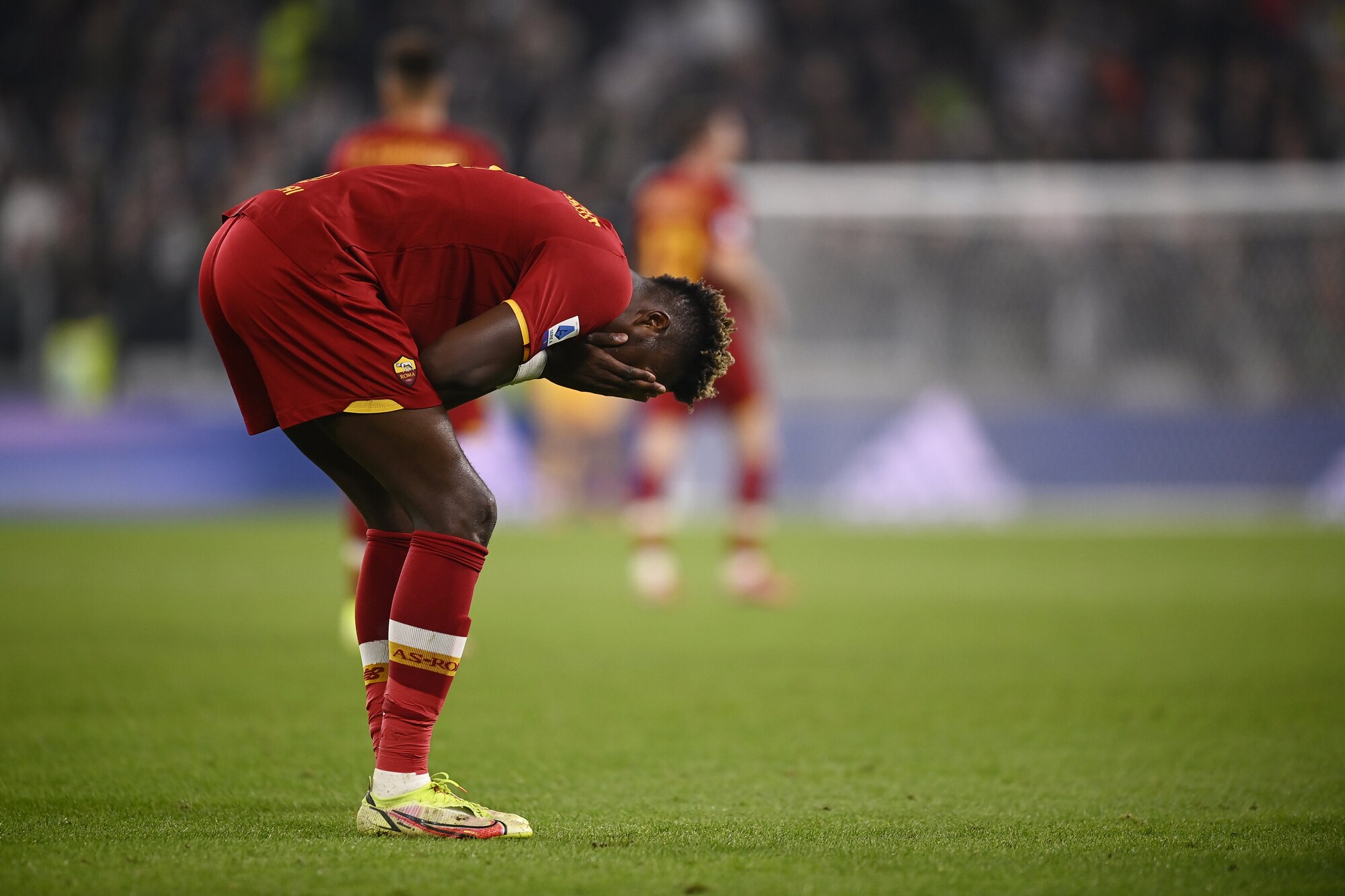 Roma, Abraham sulla sconfitta con la Juve: “È dura da accettare“