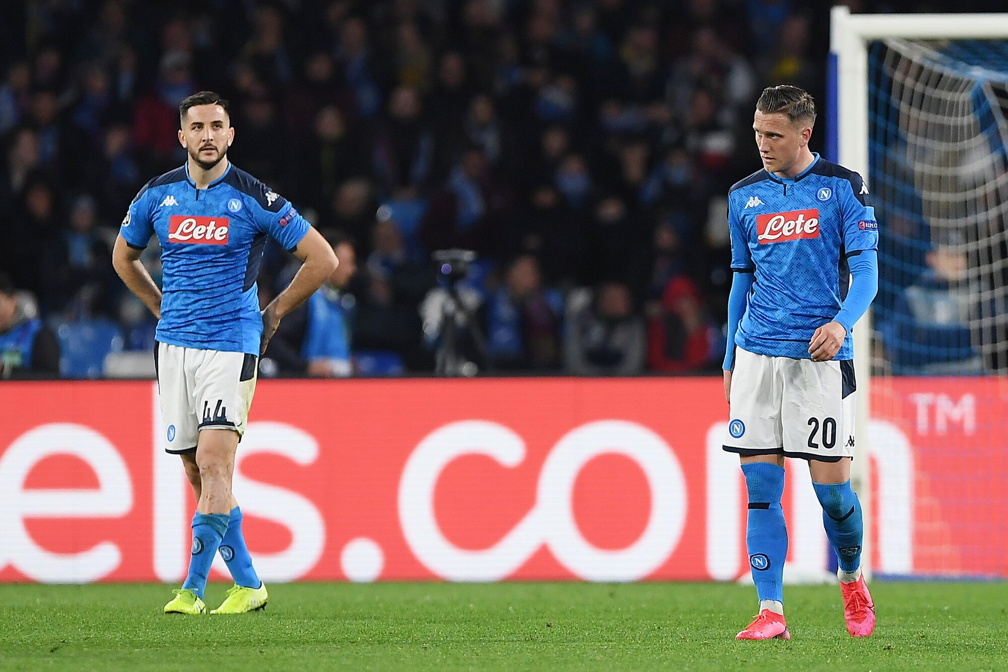 Napoli: Manolas in gruppo, risentimento per Zielinski