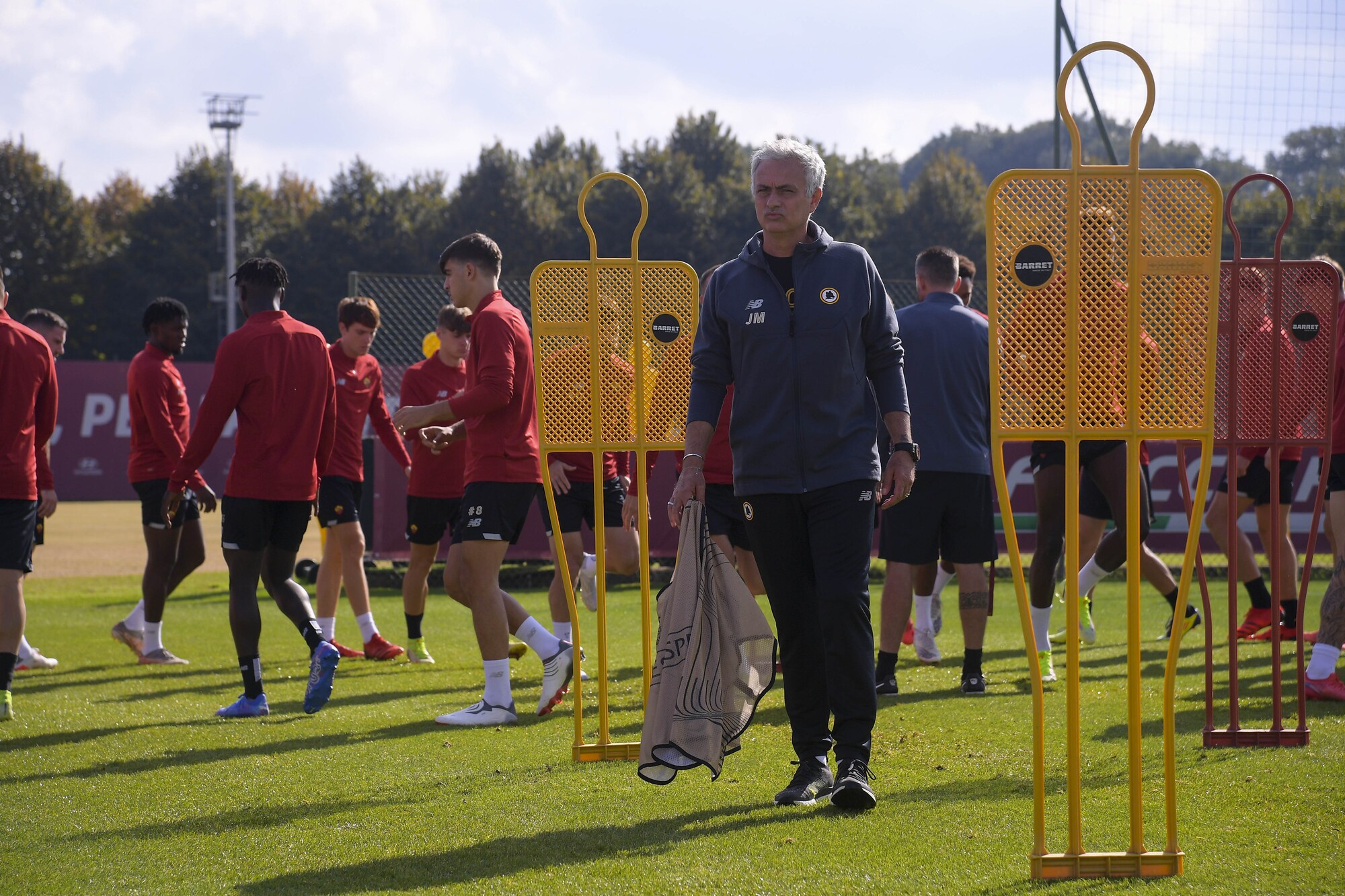 Mourinho prepara la Roma: ecco gli allenamenti durante la sosta