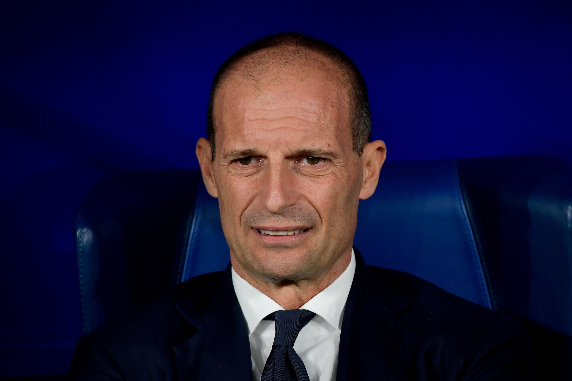Juve, Allegri dirige una seduta di scarico dopo la Champions