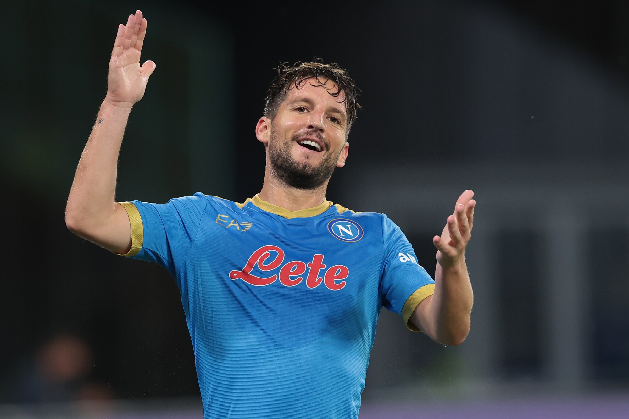 Napoli, Mertens: “Osimhen è incredibile, l'anno scorso l'ho aiutato“